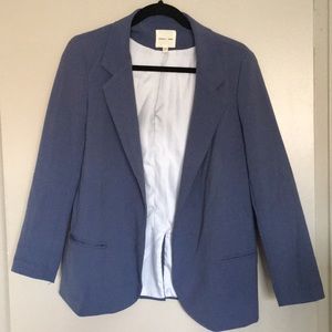Silence + Noise Periwinkle Blazer - L